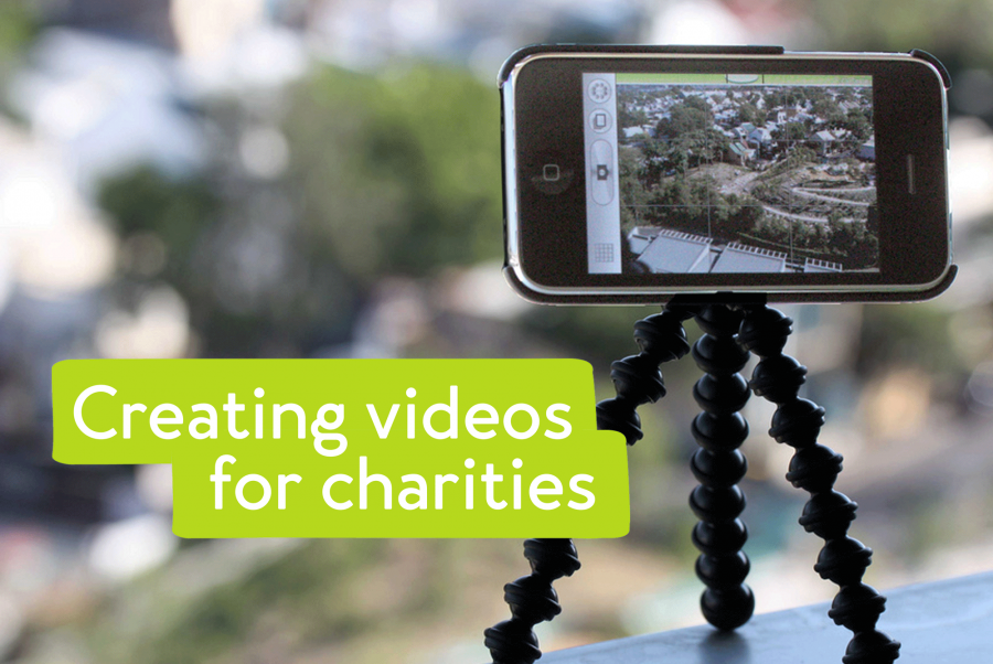 How to create a video for a charity