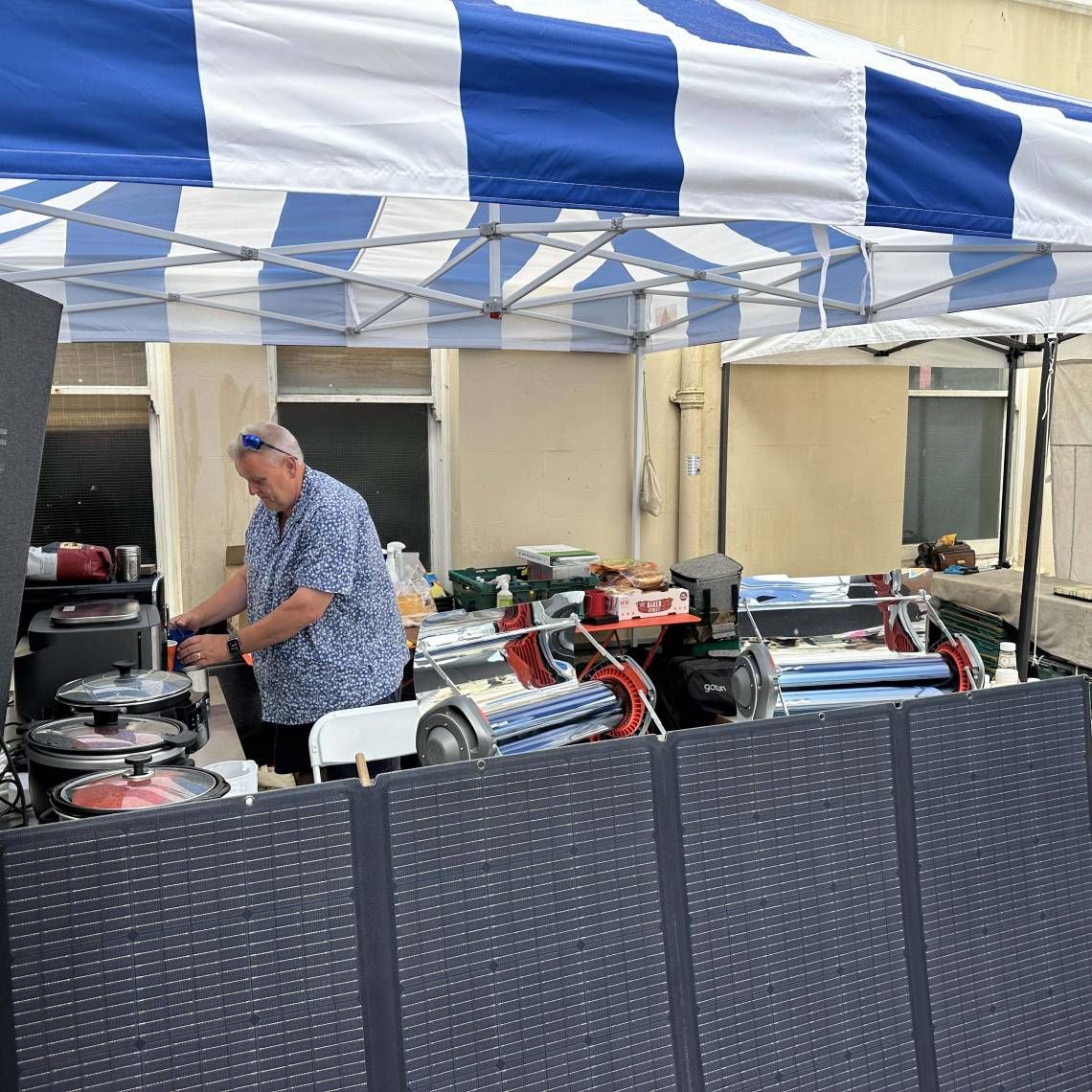  Solar panel cooking - Inklusive Developments CIC