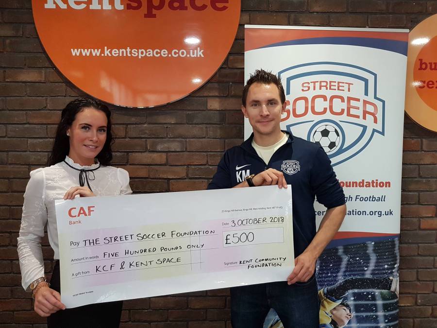 Medway business wins £500 for local charity