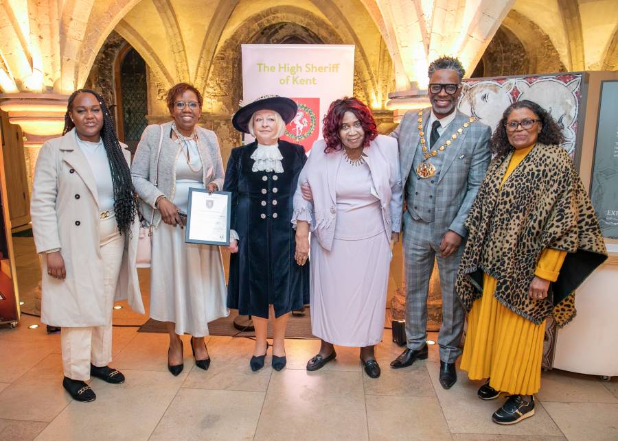 MACA team with High Sheriff