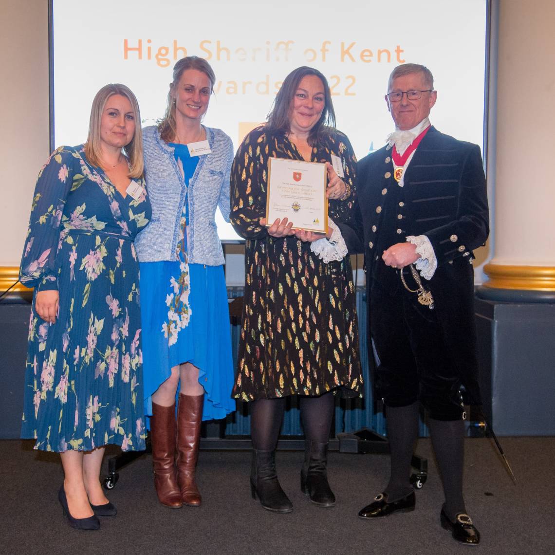 High Sheriff Awards - winner Growing for Good CIC