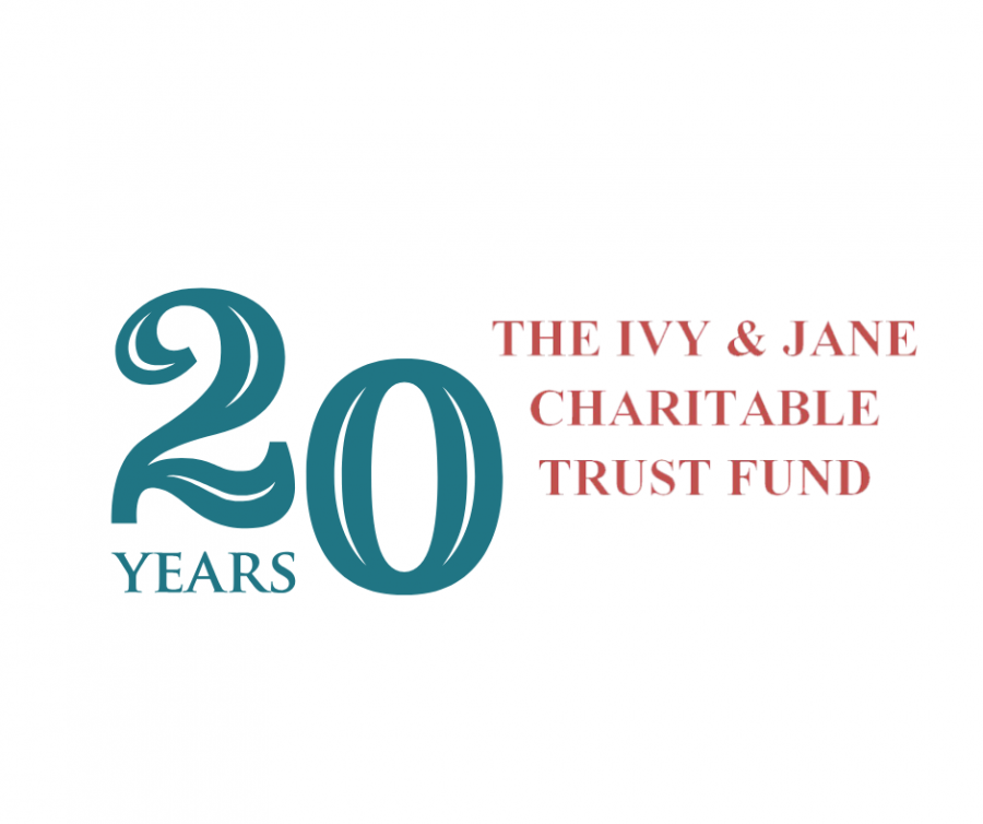 20 years and Ivy and Jane logo