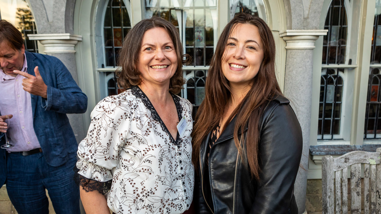 Catherine and Emma at Knole House