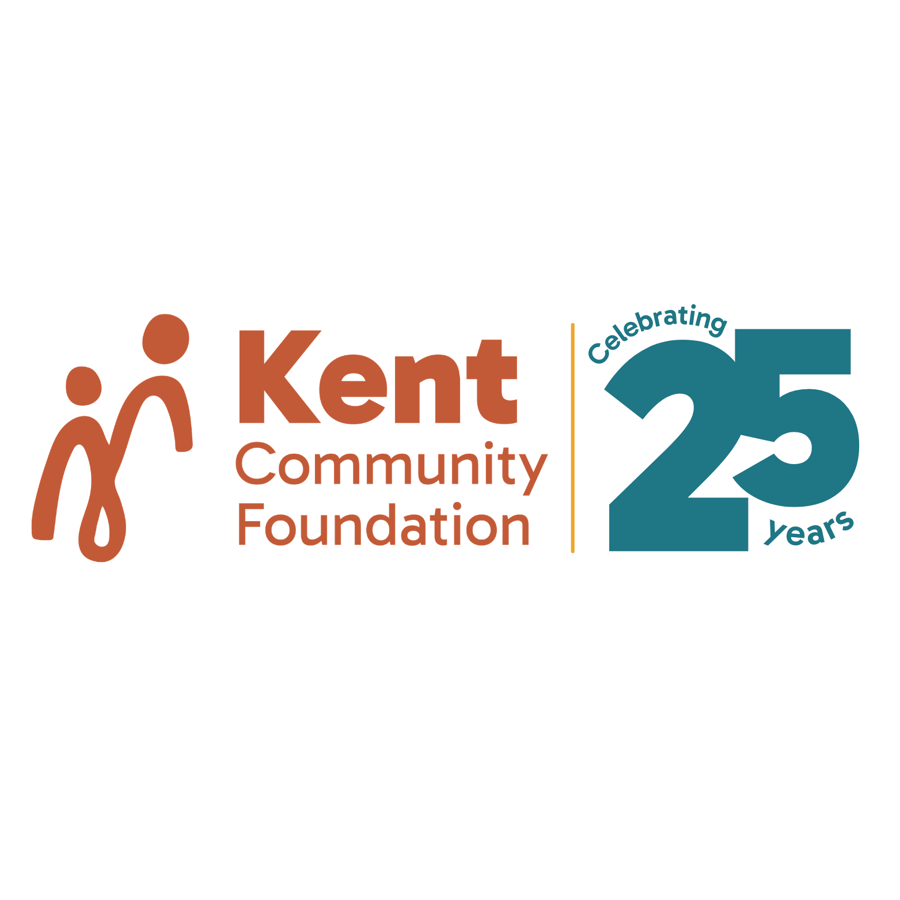 Kent Community Foundation 25th anniversary logo