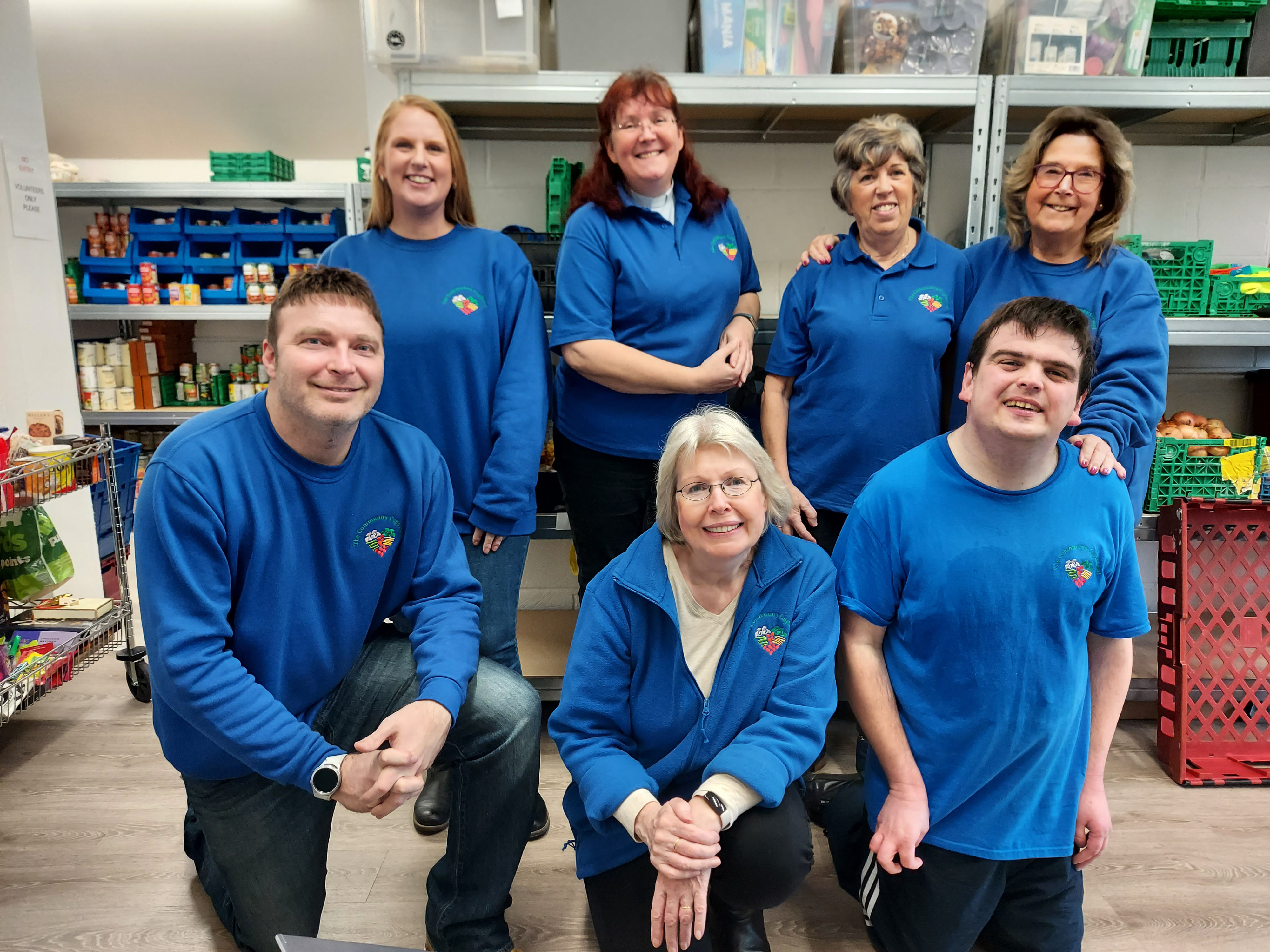 Wards Estate Agents Help Fill The Community Cupboard Shelves News